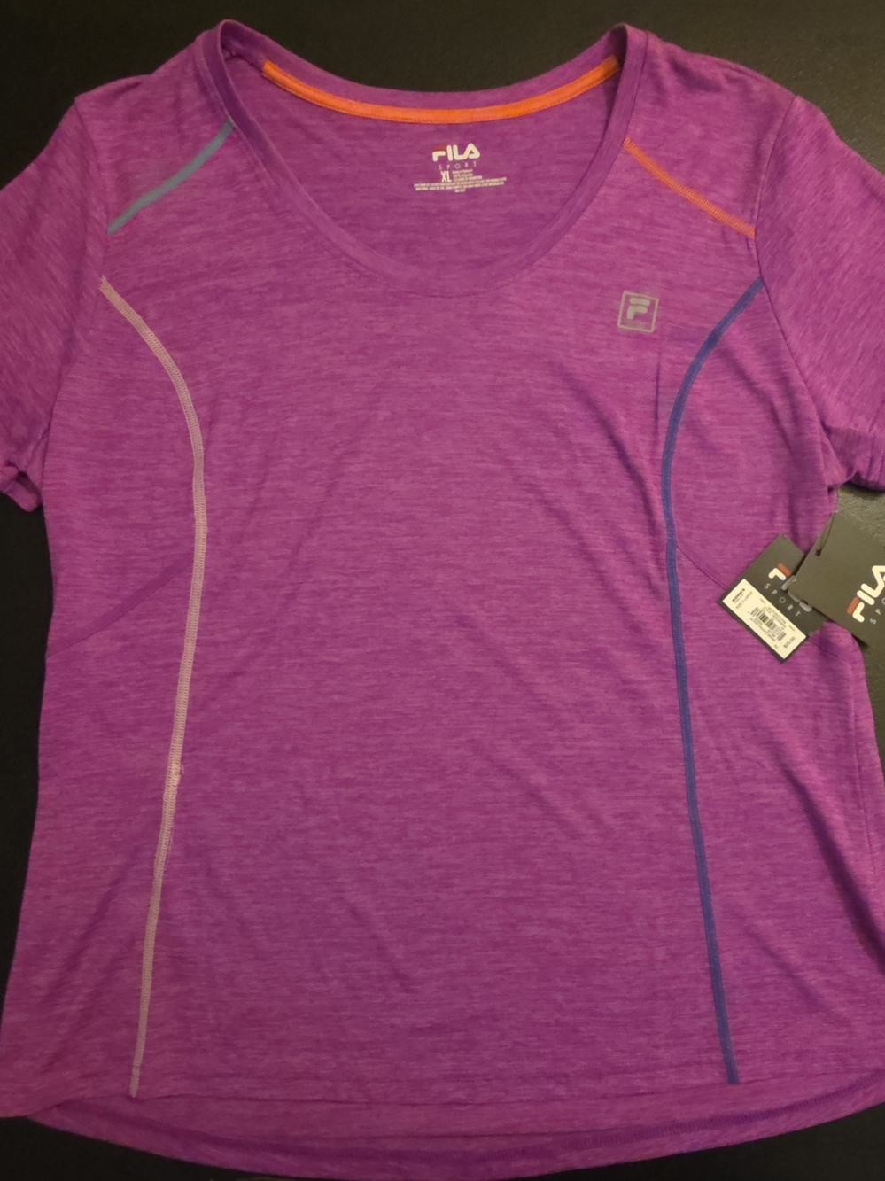 FILA Women's Pink Short-Sleeve Performance Tee